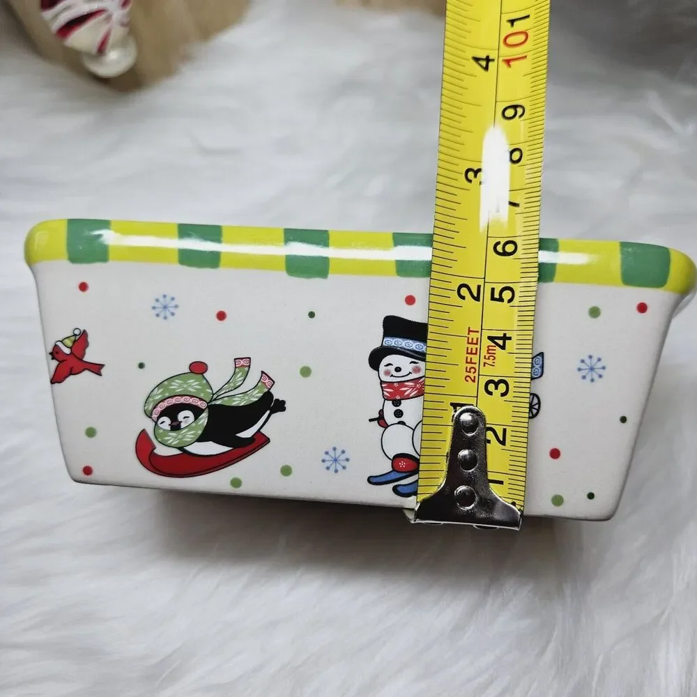 Set of 2 Oven Tara & Grasslands Mini Cake Loaf Baking Dish Christmas Lot Vintage